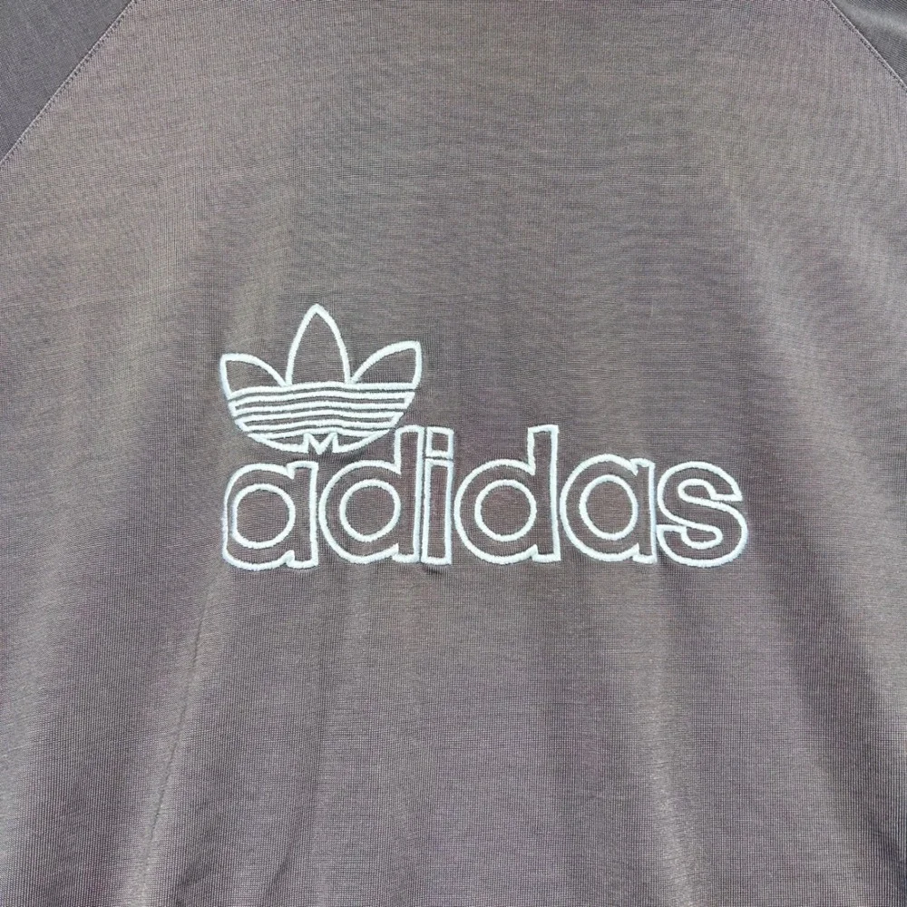 Vintage Adidas Blokecore Raglan Ringer Shirt XL Retro Sport Streetwear Grey Blue
